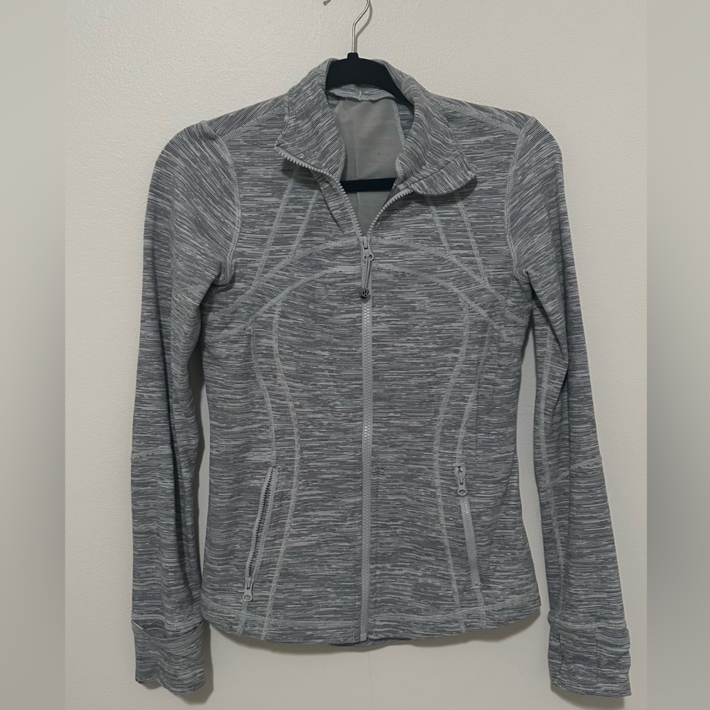 Lululemon Heathered Gray Define Jacket
